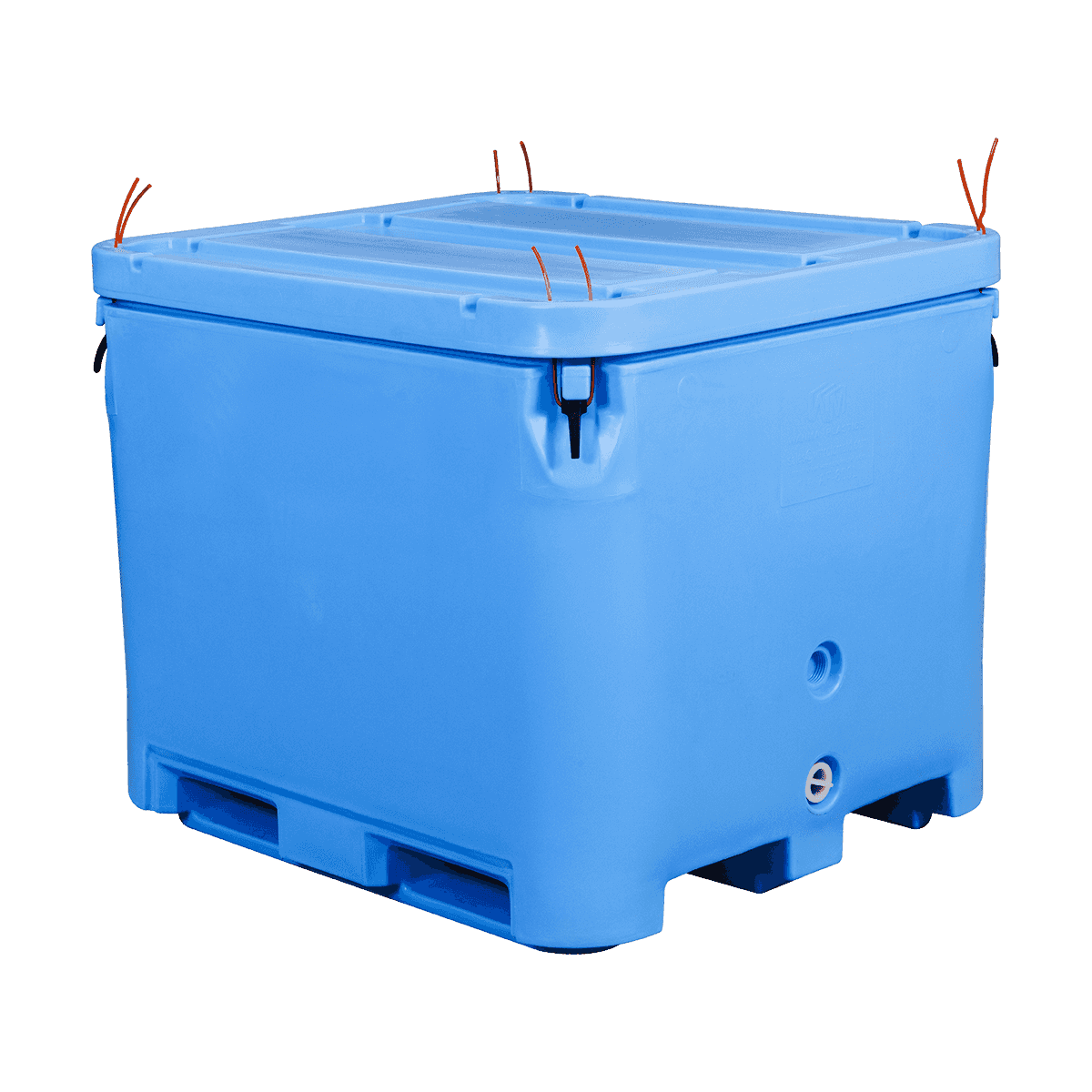 AF-800L Contenitori di plastica da uso industriale di frutti di mare